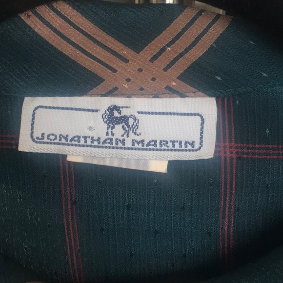 JONATHON MARTIN ITALIAN SILK BLOUSE 1980’S - Picture 2 of 7